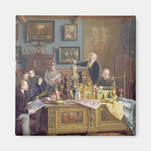 De veiling, 1910 magneet (Voorkant)