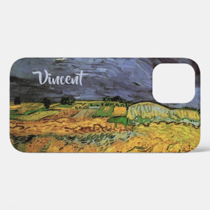 De velden door Vincent van Gogh iPhone 12 Hoesje