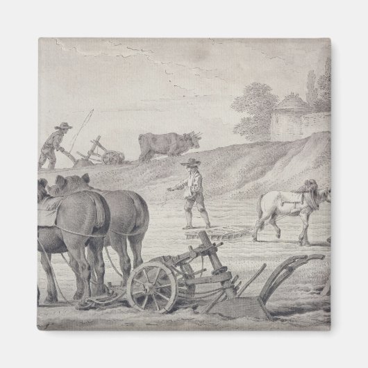 De velden ploegen magneet (Voorkant)