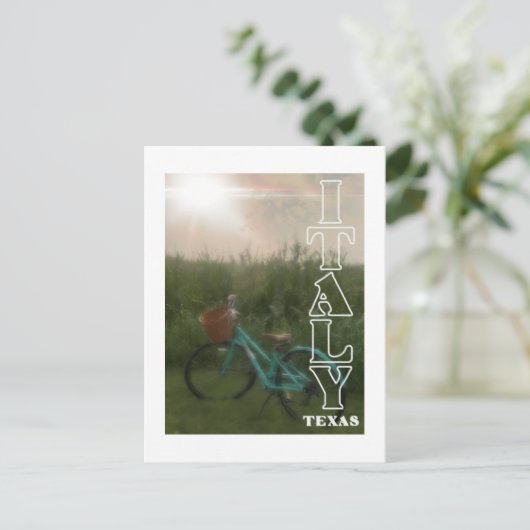 De velden van Italië (Texas) Briefkaart (Staand voorkant)