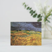 De velden van Vincent van Gogh Briefkaart (Staand voorkant)