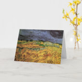 De velden van Vincent van Gogh Kaart (Gele Bloem)