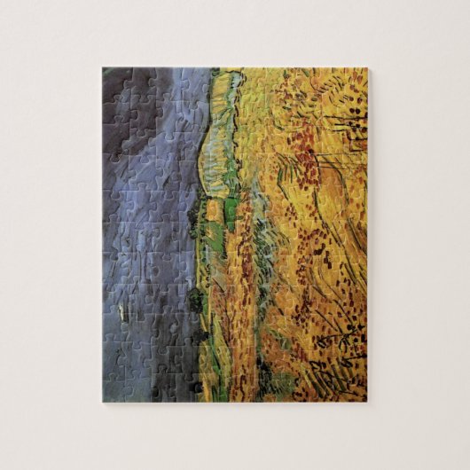 De velden van Vincent van Gogh Legpuzzel (Verticaal)