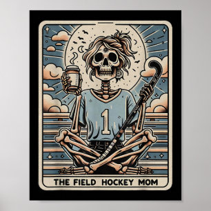 De Veldhockey Moeder Tarrotkaart Poster