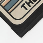 De veldhockeymoeder Tarrot Card Fleece Deken (Hoek)