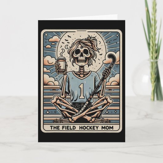De veldhockeymoeder Tarrot Card Kaart (Voorkant)