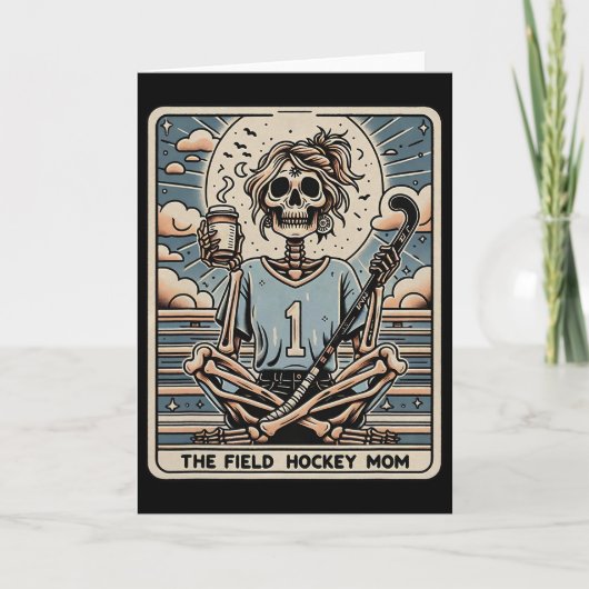 De veldhockeymoeder Tarrotkaart Kaart (Voorkant)