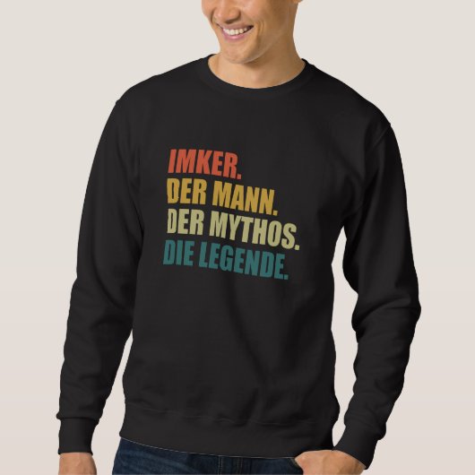 de vele bendes de leggende bijenteelt trui (Voorkant)