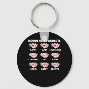 De vele gezichten van een Axolotl Funny Feelings Sleutelhanger