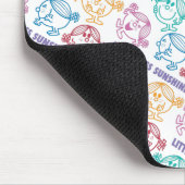 De vele gezichten van Little Miss Sunshine Muismat (Hoek)