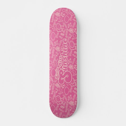 De vele gezichten van Little Miss Sunshine Persoonlijk Skateboard (Voorkant)