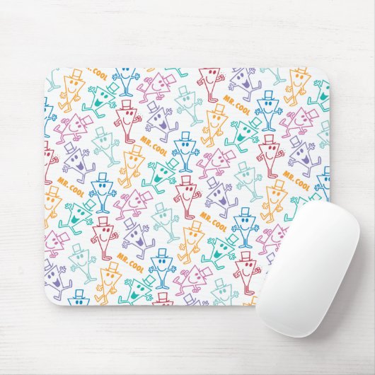 De vele gezichten van Mr. Cool Muismat (Met muis)