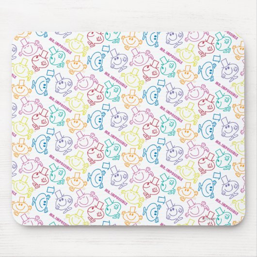 De vele gezichten van Mr. Impossible Muismat (Voorkant)