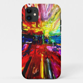 de vele kleuren van michele iPhone 11 hoesje