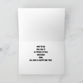 DE VELE MANIEREN OM TE ZEGGEN "JE HEBT HET GEDOEN" KAART (Binnen)