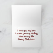 DE VELE MANIEREN WAAROP IK VAN JE ITALIAANSE CHRIS FEESTDAGEN KAART (Binnen)