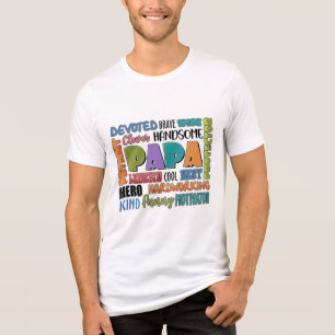 De vele Petten die hij draagt T-shirt