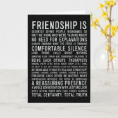 DE VELE REDENEN **DAT WE ELKAAR'S BESTE VRIENDEN Z KAART (Gele Bloem)