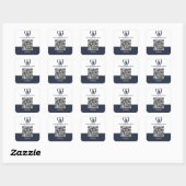 De Velez Verzekeringsgroep Vierkante Sticker (Vel)