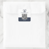 De Velez Verzekeringsgroep Vierkante Sticker (Tas)