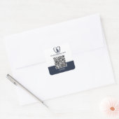 De Velez Verzekeringsgroep Vierkante Sticker (Envelop)