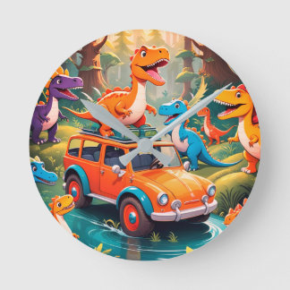 De Velociraptors familie vakantie Ronde Klok