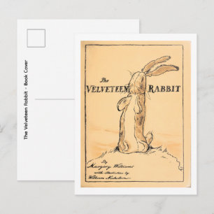 De Velveteen Rabbit - Boekomslag Briefkaart