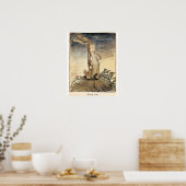 De Velveteen Rabbit , Lente Poster (Keuken)