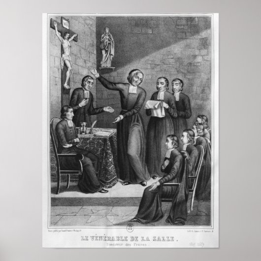 De Venerable Saint Jean-Baptiste de La Salle Poster (Voorkant)