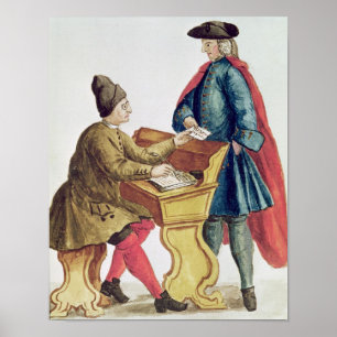 De Venetiaanse loterij spelen Poster