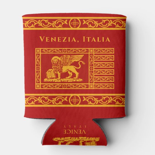 De Venetiaanse vlag Koelbox Blikjeskoeler (Achterkant)