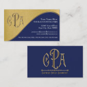 De Vennootschapsbelastingen van de Accountant van Visitekaartje (Voorkant / Achterkant)