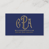 De Vennootschapsbelastingen van de Accountant van Visitekaartje (Achterkant)