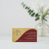 De Vennootschapsbelastingen van de Accountant van Visitekaartje (Staand voorkant)