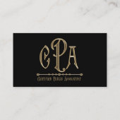 De Vennootschapsbelastingen van de Accountant van Visitekaartje (Achterkant)