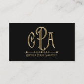 De Vennootschapsbelastingen van de Accountant van Visitekaartje (Achterkant)