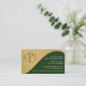 De Vennootschapsbelastingen van de Accountant van Visitekaartje (Staand voorkant)