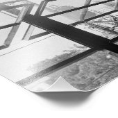 De Vensters van het pakhuis, Zwart-wit (Druk) Foto Afdruk (Hoek)