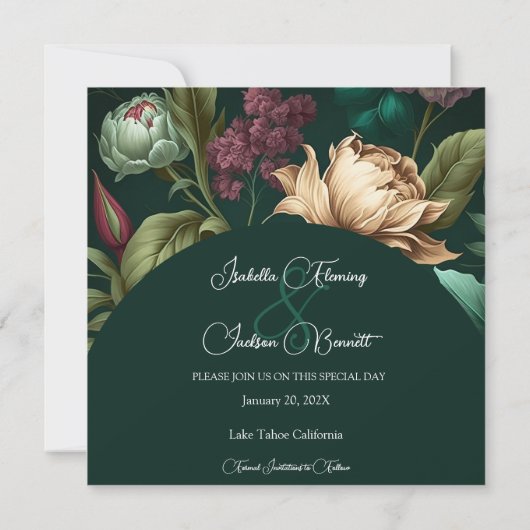 De ventilator bewaart de Datum Save The Date (Achterkant)