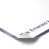 De ventilator van het leven - zwart op wit Poster (Hoek)