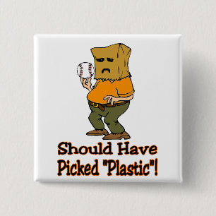 De ventilator vierkante button 5,1 cm