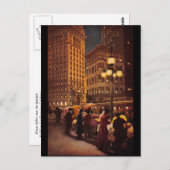 De ventilatorverkopers dichtbij de Bouw van de Vra Briefkaart (Voorkant / Achterkant)