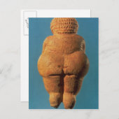 De Venus Willendorf Briefkaart (Voorkant / Achterkant)