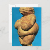 De Venus Willendorf Briefkaart (Voorkant / Achterkant)