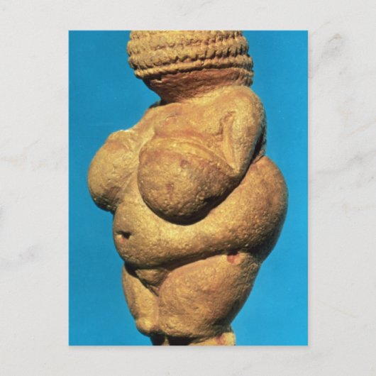 De Venus Willendorf Briefkaart (Voorkant)