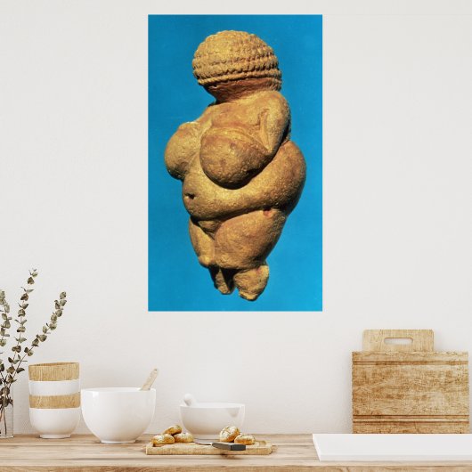 De Venus Willendorf Poster (Keuken)