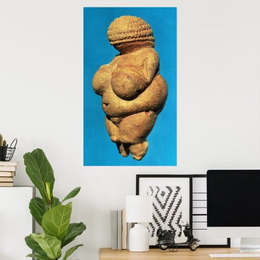 De Venus Willendorf Poster (Thuiskantoor)