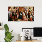 De verachting van de koningen poster (Thuiskantoor)