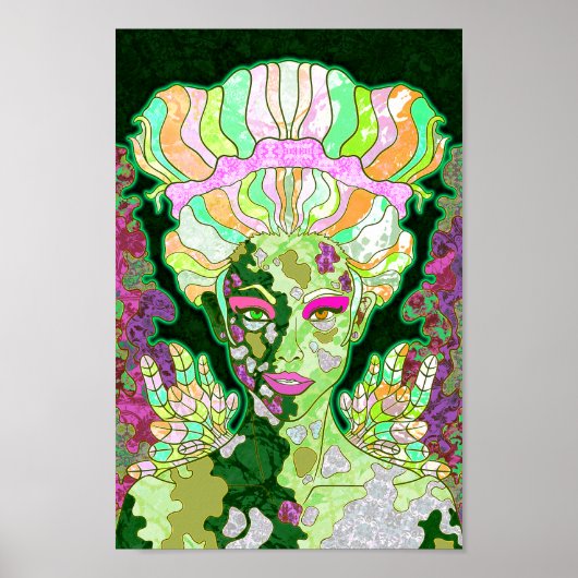 De Veranderende Engel Poster (Voorkant)