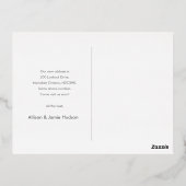 De verandering is Goede Moving Aankondiging - Foli (Achterkant)